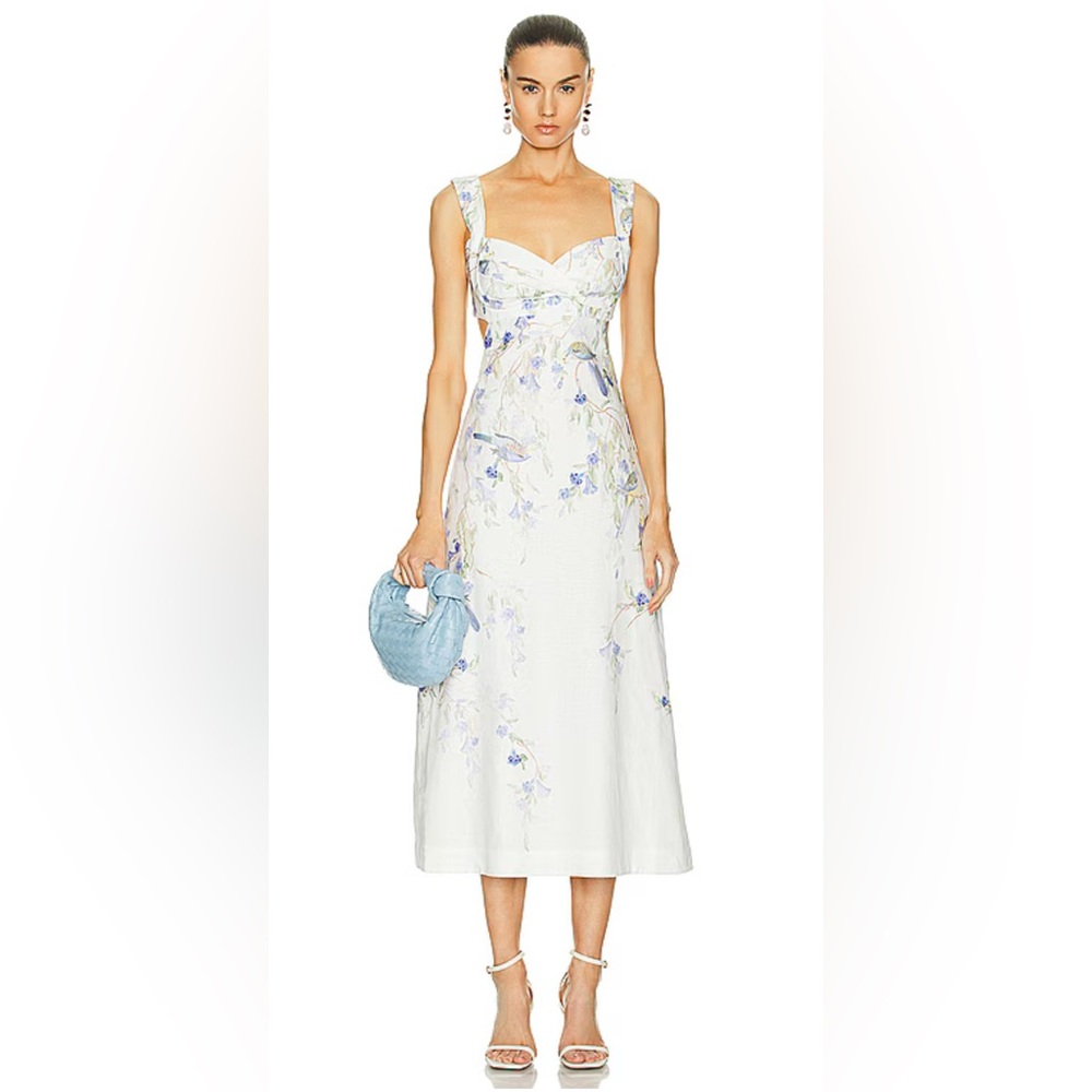 Zimmermann Natura Midi Dress Size S